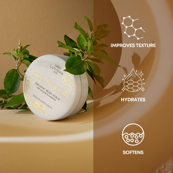 BEE SMOOTH <br/>Gentle Scrub for Silky-Smooth Skin