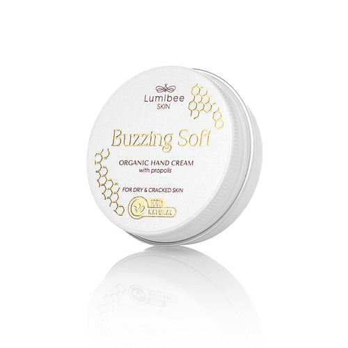 BUZZING SOFT <br/>Organic hand cream for dry, cracked, and sensitive skin