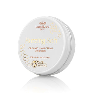 BUZZING SOFT <br/>Organic hand cream for dry, cracked, and sensitive skin