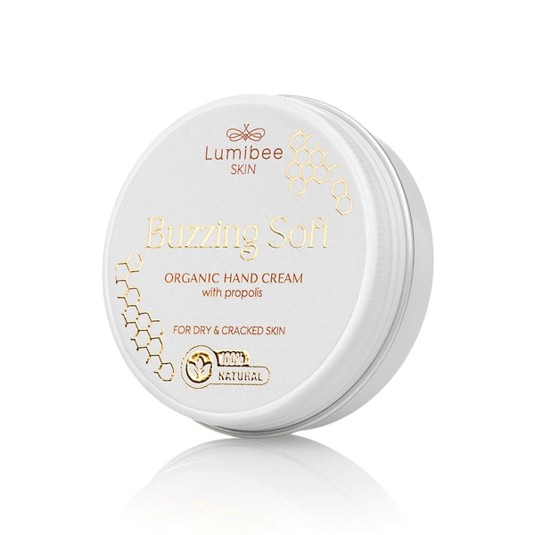 BUZZING SOFT <br/>Organic hand cream for dry, cracked, and sensitive skin