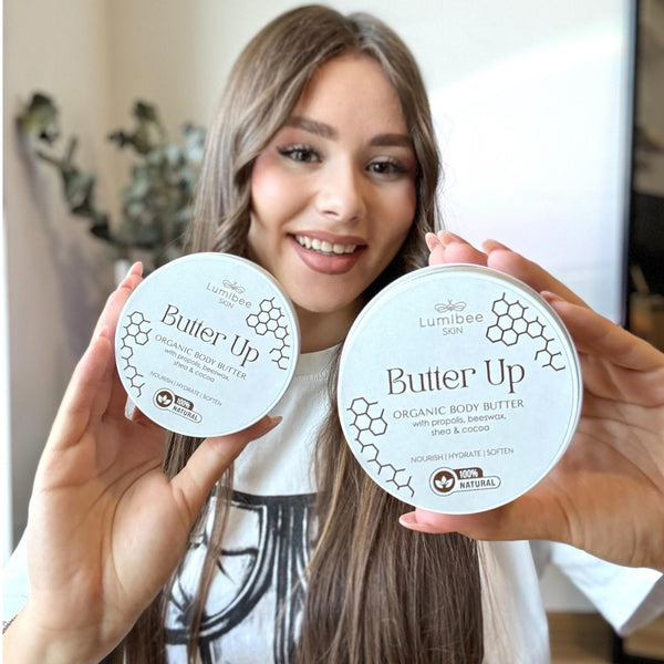 BUTTER UP<br/>Whipped body butter for dry and sensitive skin