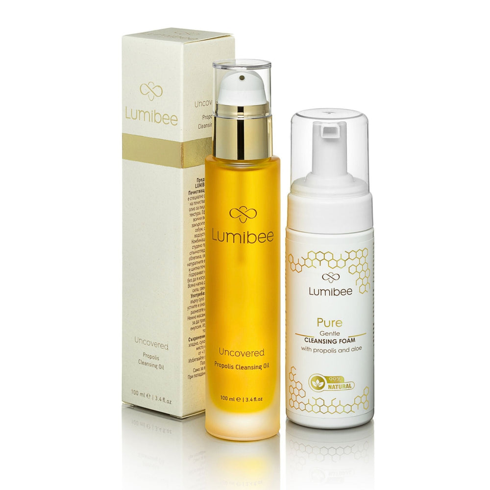 DOUBLE CLEANSE <br/>Perfect even for the most sensitive skin