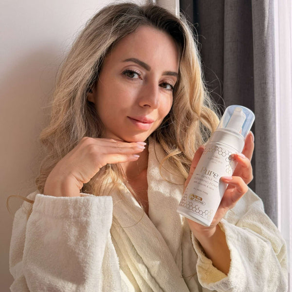 PURE <br/>Gentle facial cleansing foam for sensitive and atopic skin