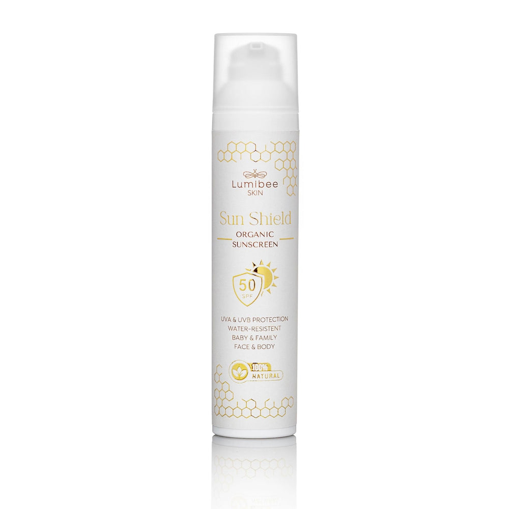 SUN SHIELD<br/>Mineral sunscreen SPF 50 for sensitive and atopic skin – suitable for both children and adults