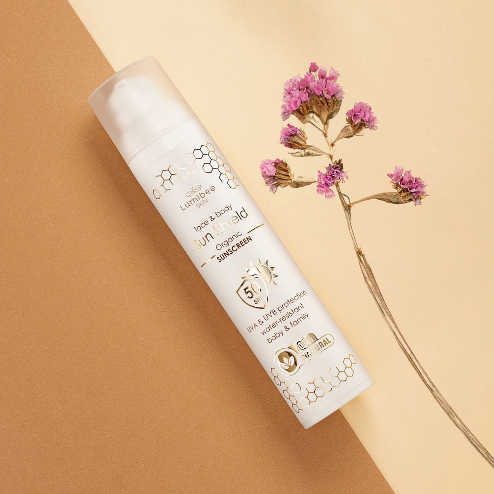 SUN SHIELD<br/>Mineral sunscreen SPF 50 for sensitive and atopic skin – suitable for both children and adults