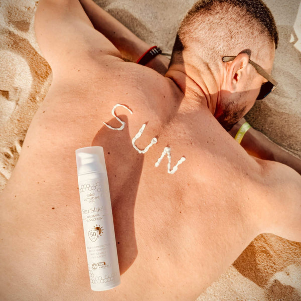 SUN SHIELD<br/>Mineral sunscreen SPF 50 for sensitive and atopic skin – suitable for both children and adults